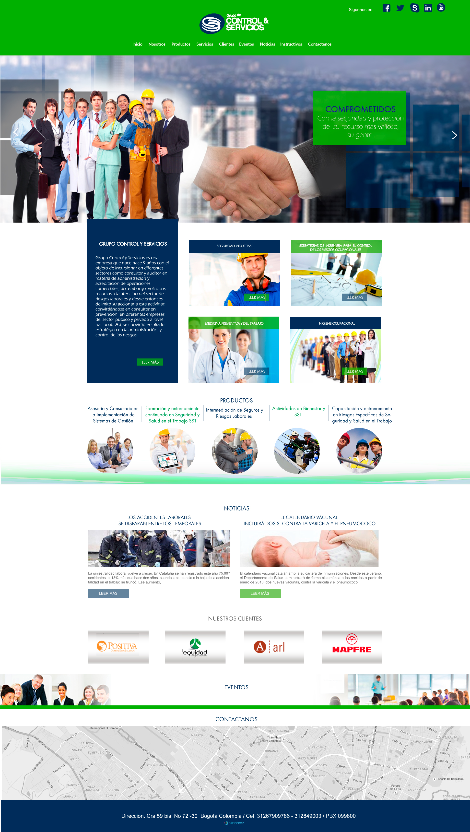 preliminar grupo de control y servicios sas