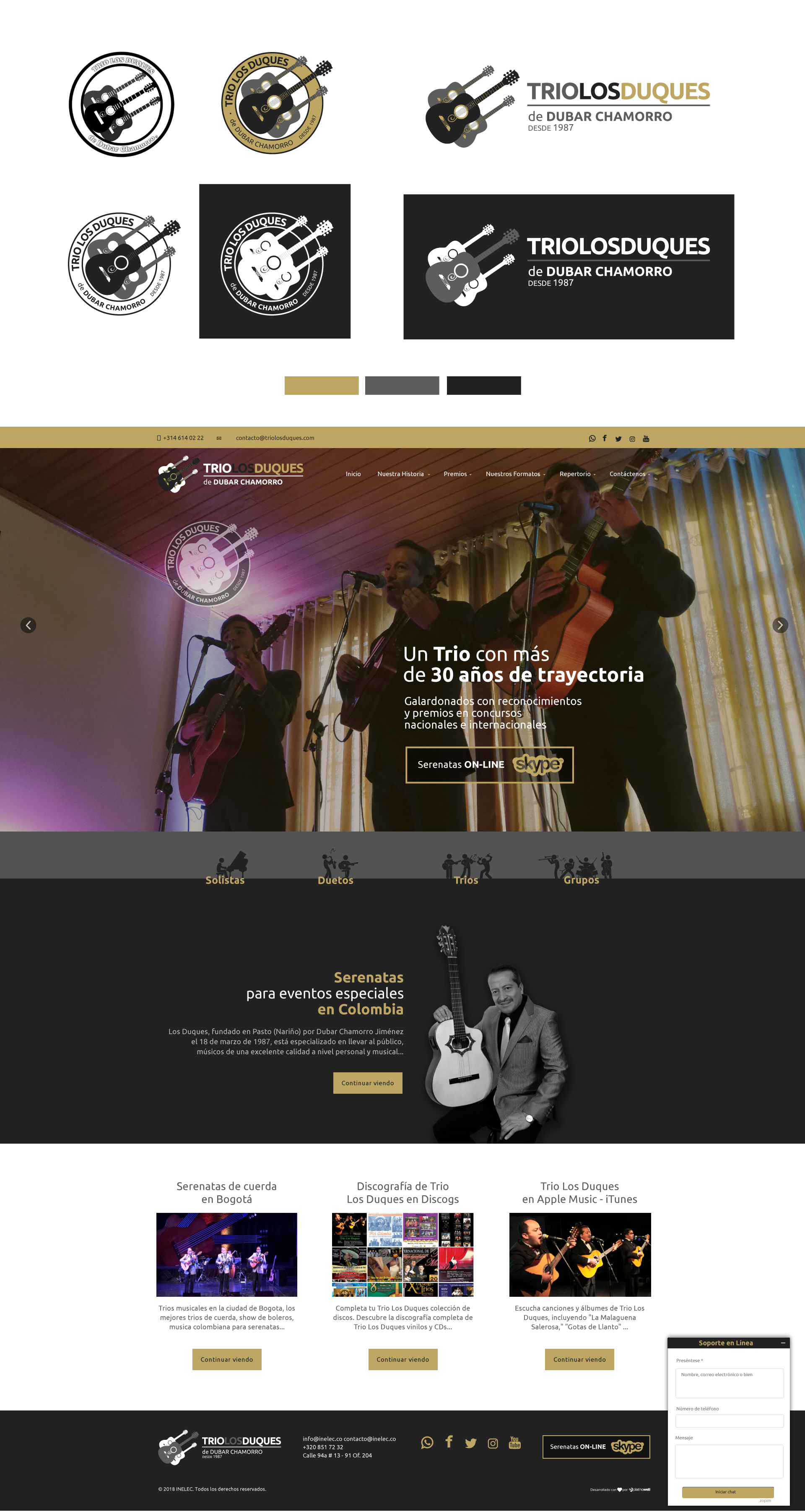preliminar grupo musical trio los duques