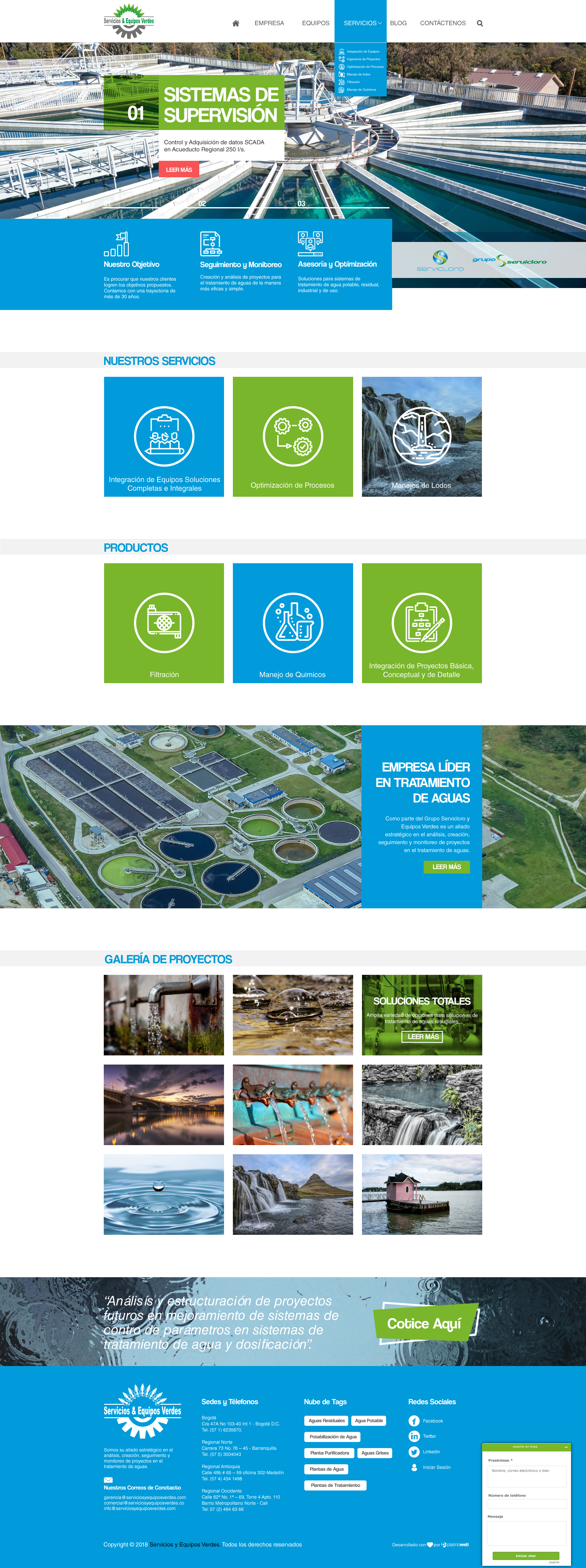 preliminar servicios y equipos verdes