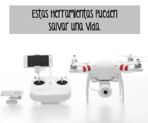 un drone que te puede salvar la vida